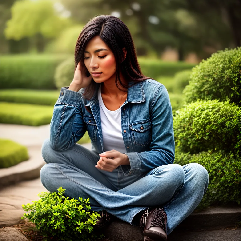 Vitórias sobre a ansiedade: como a sabedoria cristã pode ajudar 7 Fotos oracao serenidade jardim paz