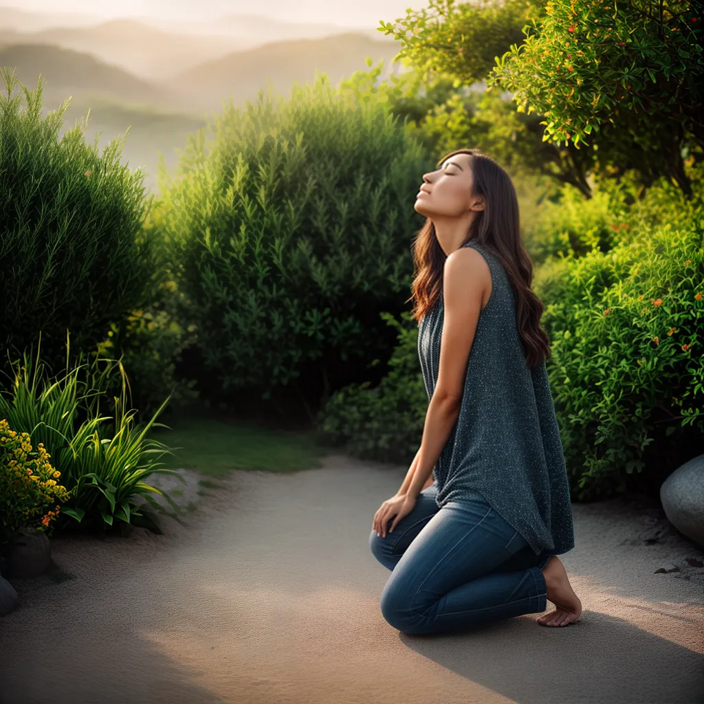 Como desenvolver uma vida de oração eficaz. 6 Fotos oracao serenidade natureza 1