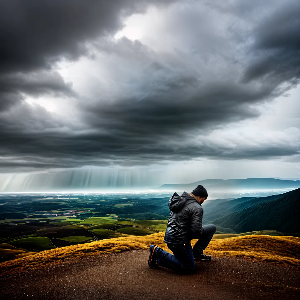 Como a Oração Fortalece a Fé em Tempos de Crise 9 Fotos oracao tempestade paz