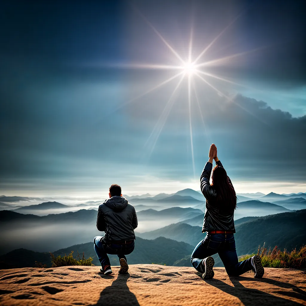 Como a adoração pode transformar o discipulado 6 Fotos oracao transformacao luz ceu