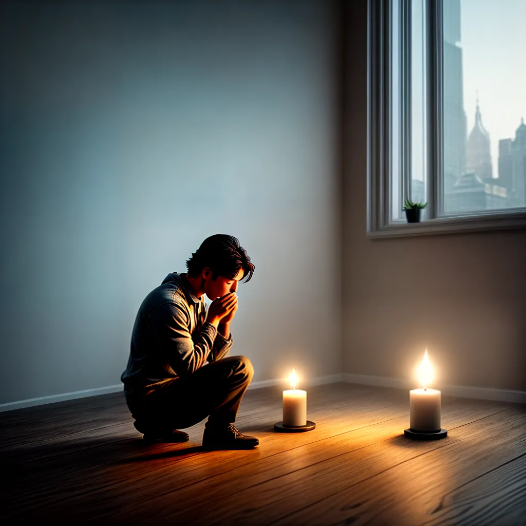 Os benefícios da oração na vida cristã 6 Fotos oracao vela luz paz