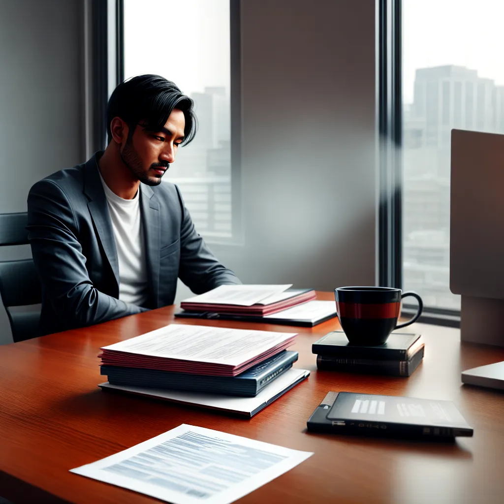 Fotos organizacao contas mesa foco