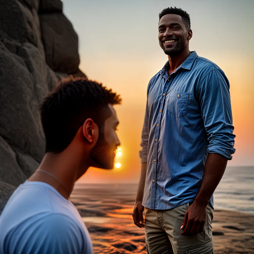 Fotos pai abraco filho por do sol graca