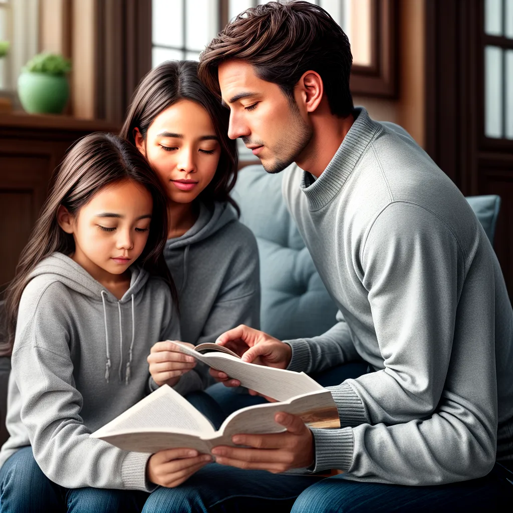 Comunhão com Deus: como incentivar as crianças a terem um relacionamento com Ele. 7 Fotos pai filho leitura biblia amor