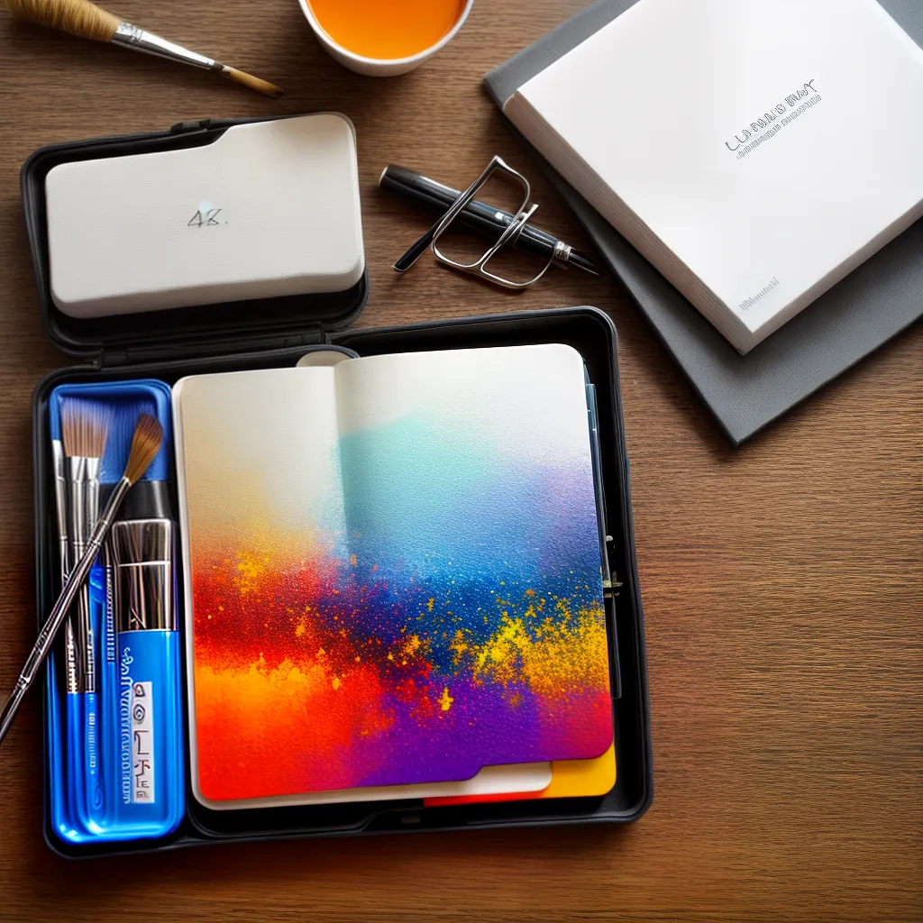 O Papel do Artista na Evangelização: Como a Arte Pode Ser Usada como Ferramenta de Propagação da Palavra. 8 Fotos paleta cores pincel biblia criatividade