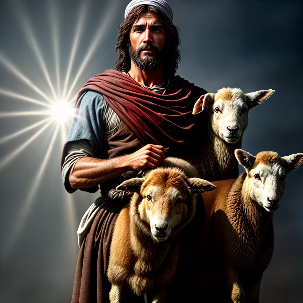 O que é o Messianismo e seu papel na Bíblia 9 Fotos pastor carregando ovelha luz