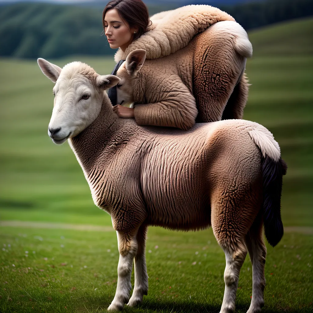 Fotos pastor cuidado ovelha perdida