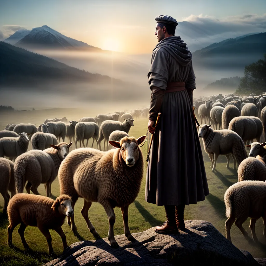 Fotos pastor guia rebanho lideranca crista