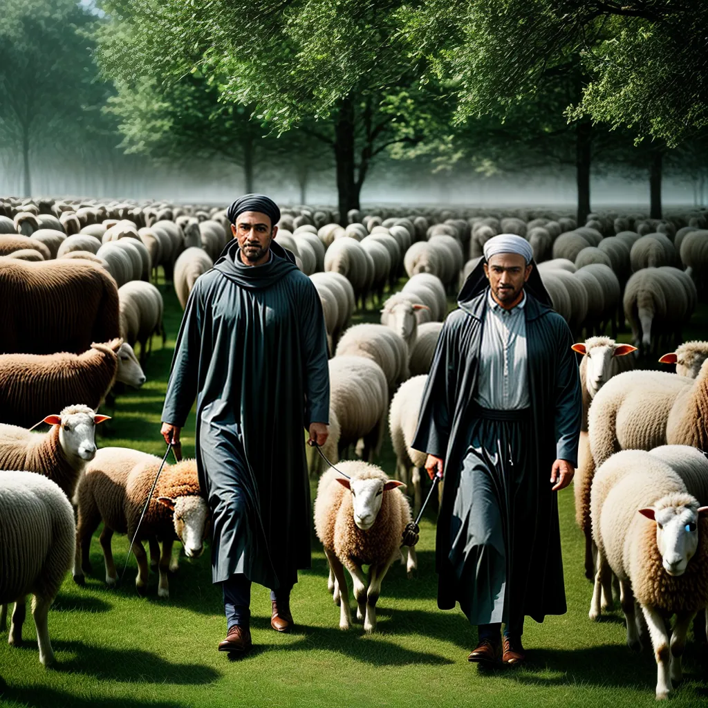 O que é o Pastoreio Religioso e como aplicá-lo na igreja. 7 Fotos pastor guia rebanho pastagem 2