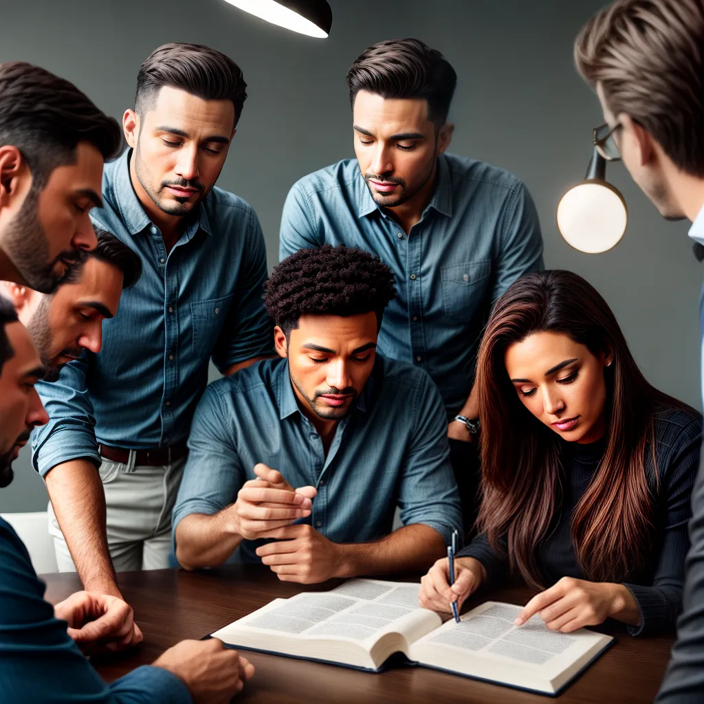 Fotos pastores estudo biblico lideranca