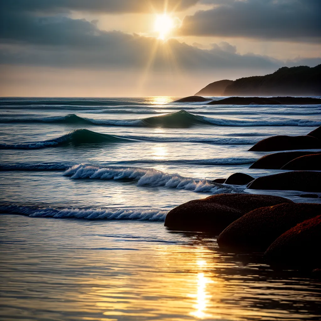 Como encontrar a paz divina em tempos difíceis 7 Fotos paz divina por do sol oceano