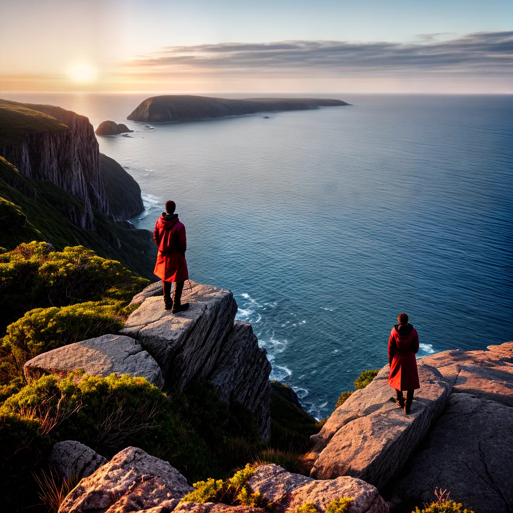 Como encontrar a paz divina em tempos difíceis 9 Fotos paz interior por do sol cliff oceano