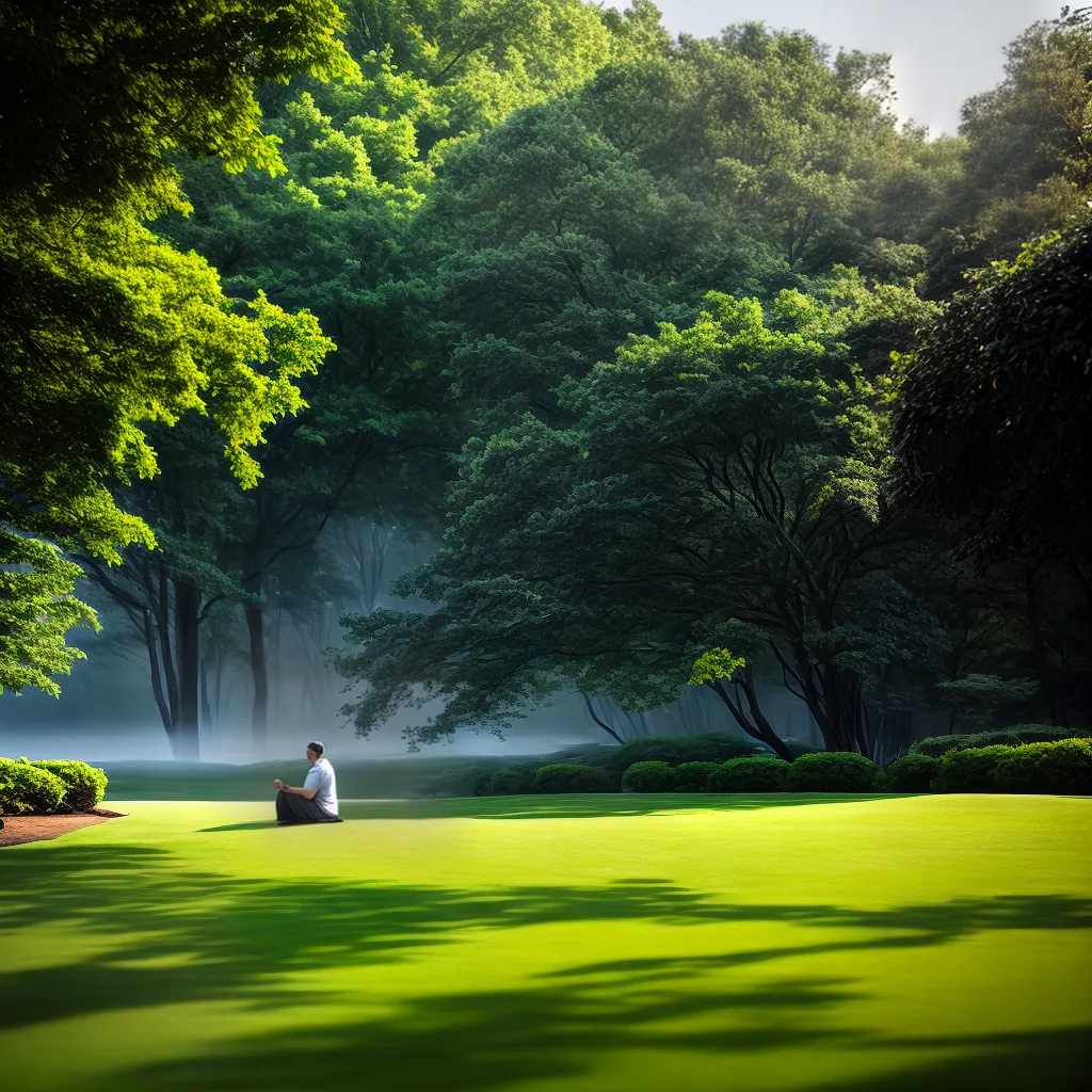 Como encontrar Descanso em meio ao Descontentamento. 7 Fotos paz jardim serenidade fechado olhos