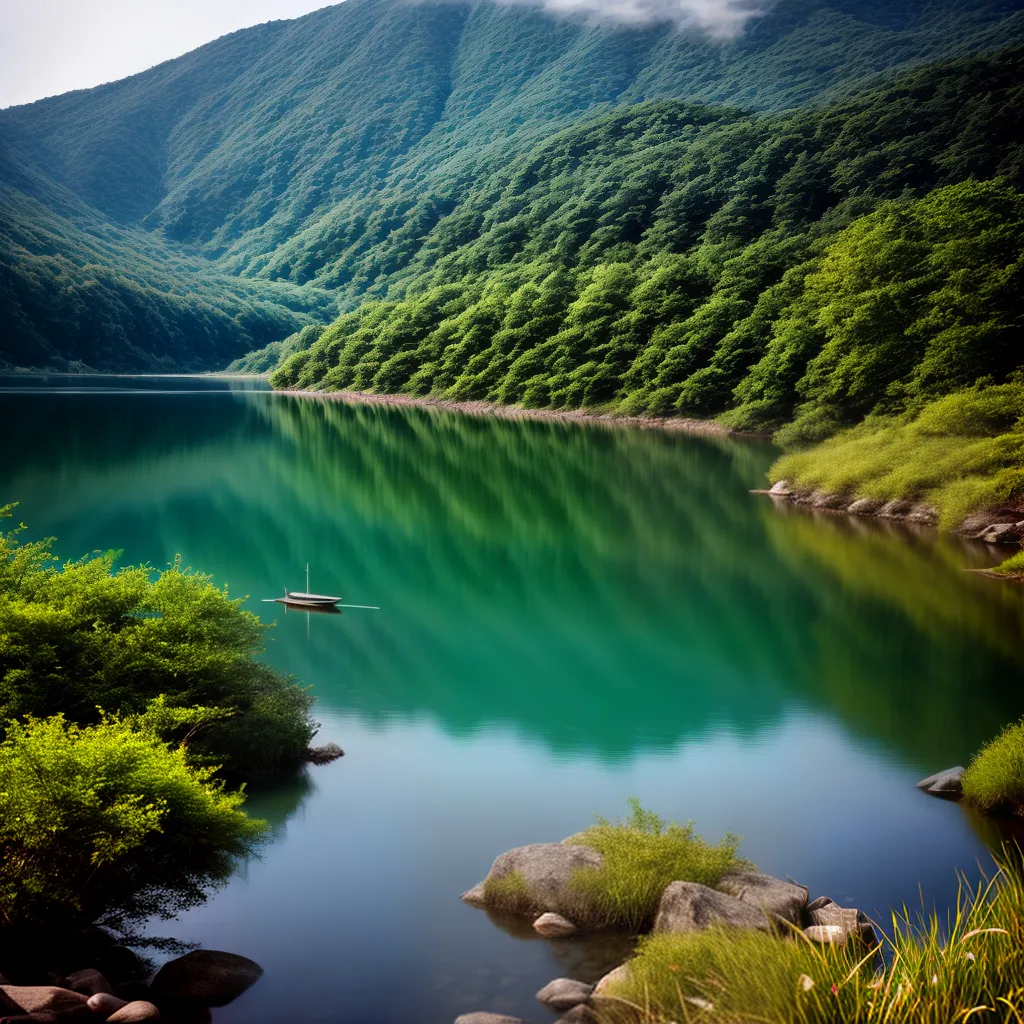 Fotos paz lago floresta jornada crista