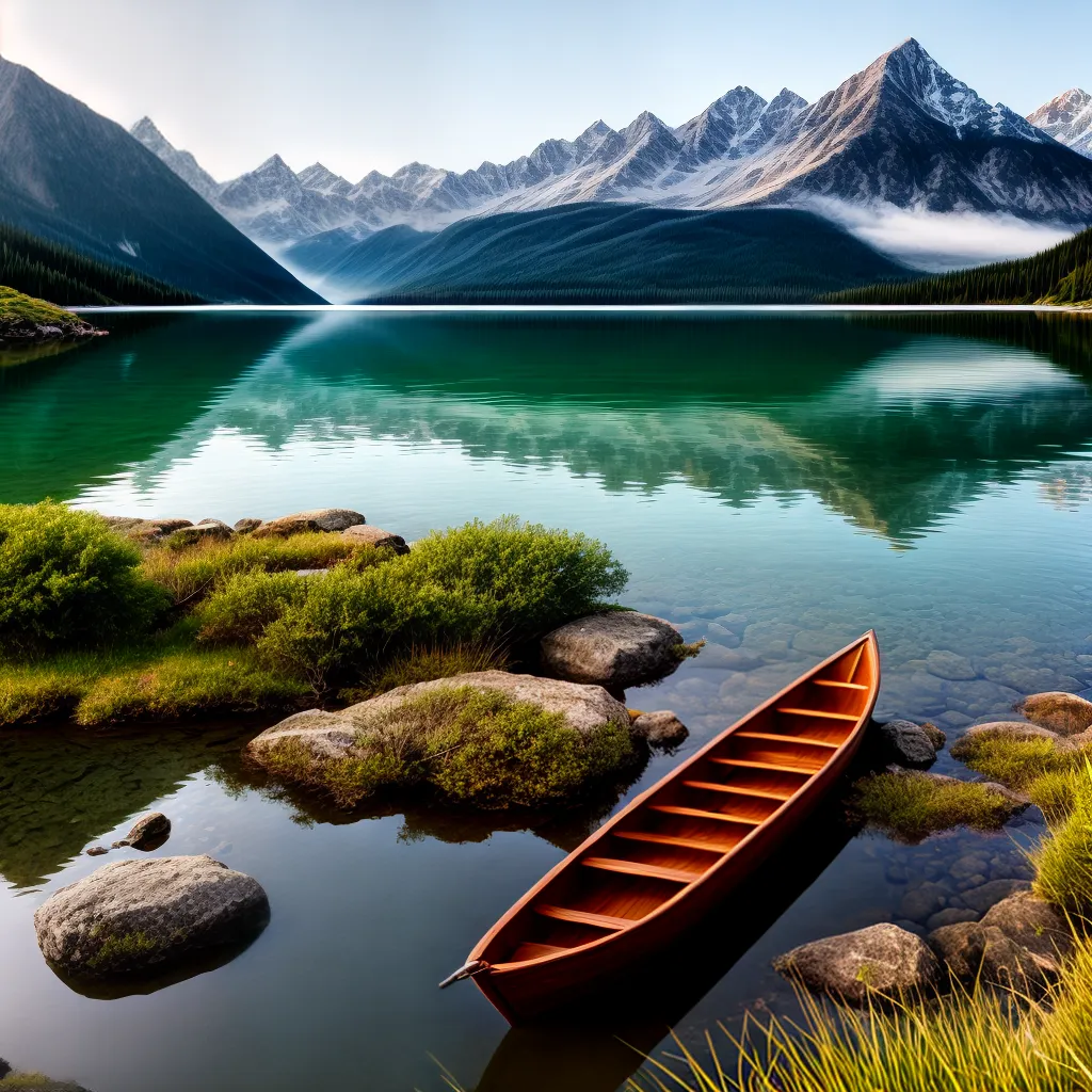 Como experimentar a inabalável paz de Deus em tempos difíceis. 8 Fotos paz lago montanhas barco