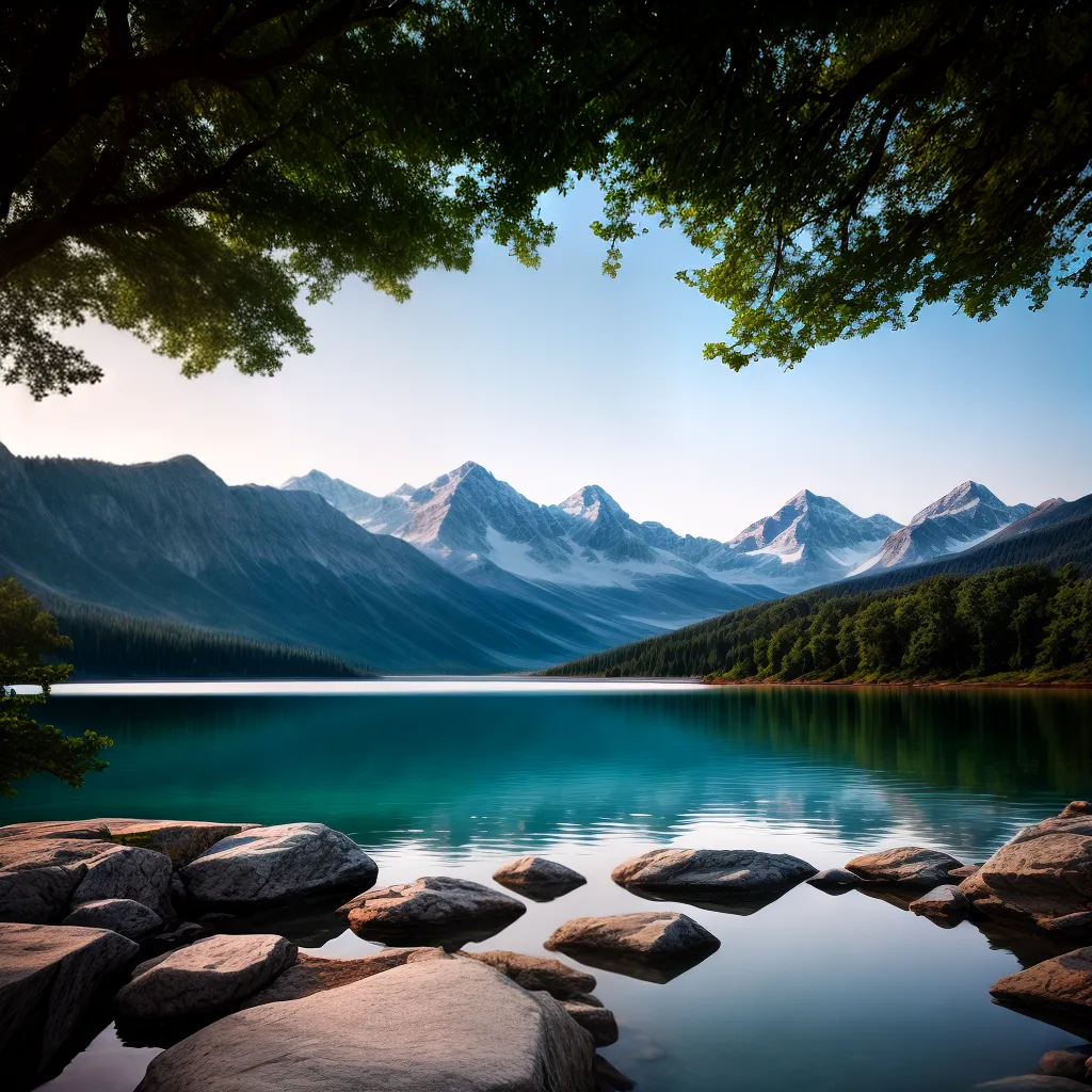 Como experimentar a inabalável paz de Deus em tempos difíceis. 7 Fotos paz lago montanhas por do sol