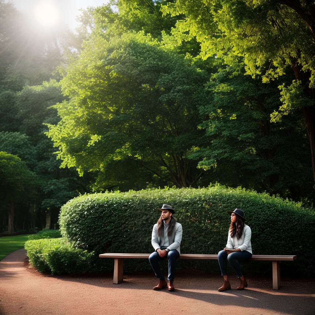 Como Encontrar Descanso em Meio às Incertezas 7 Fotos paz parque sol serenidade pensativo