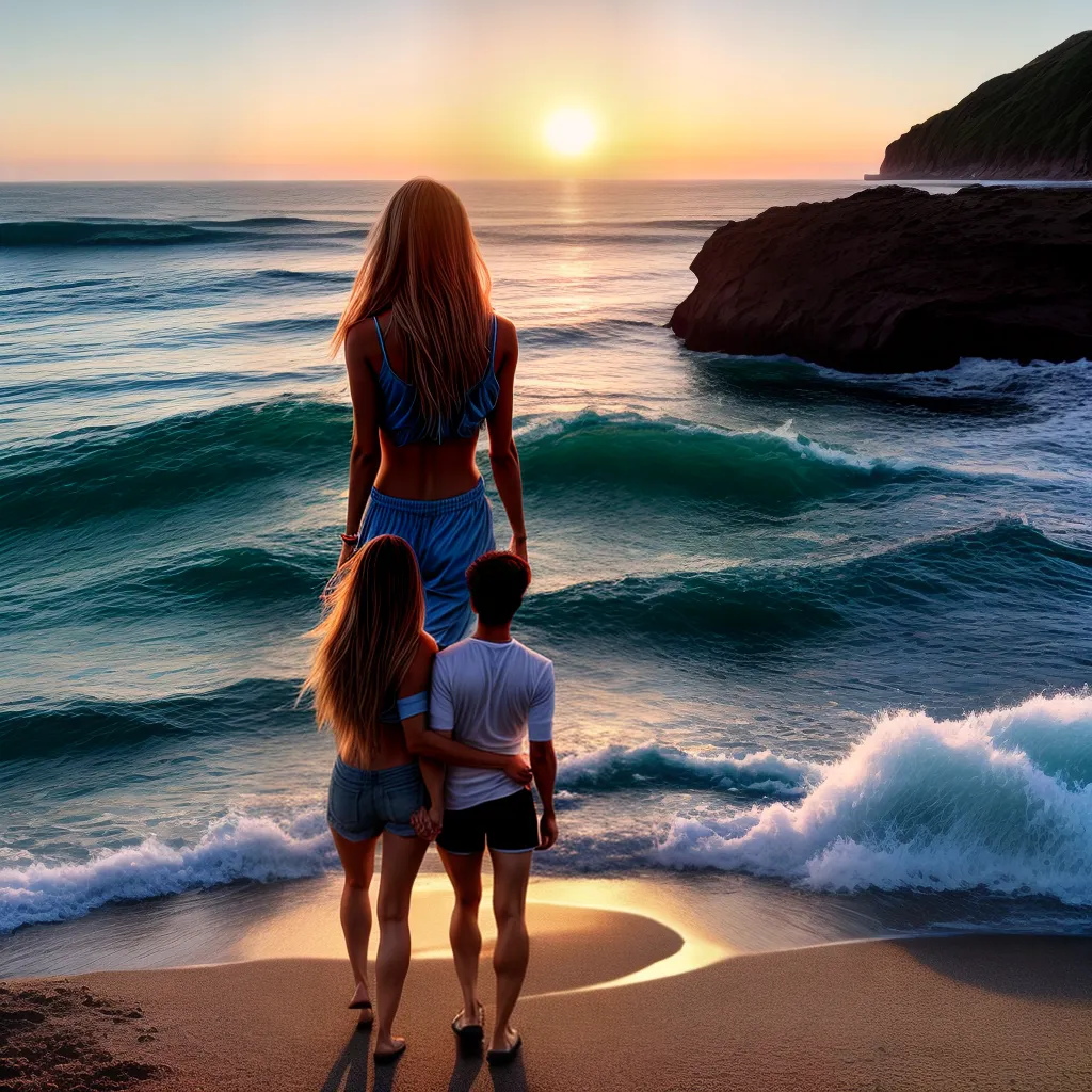 Fotos paz por do sol oceano amor