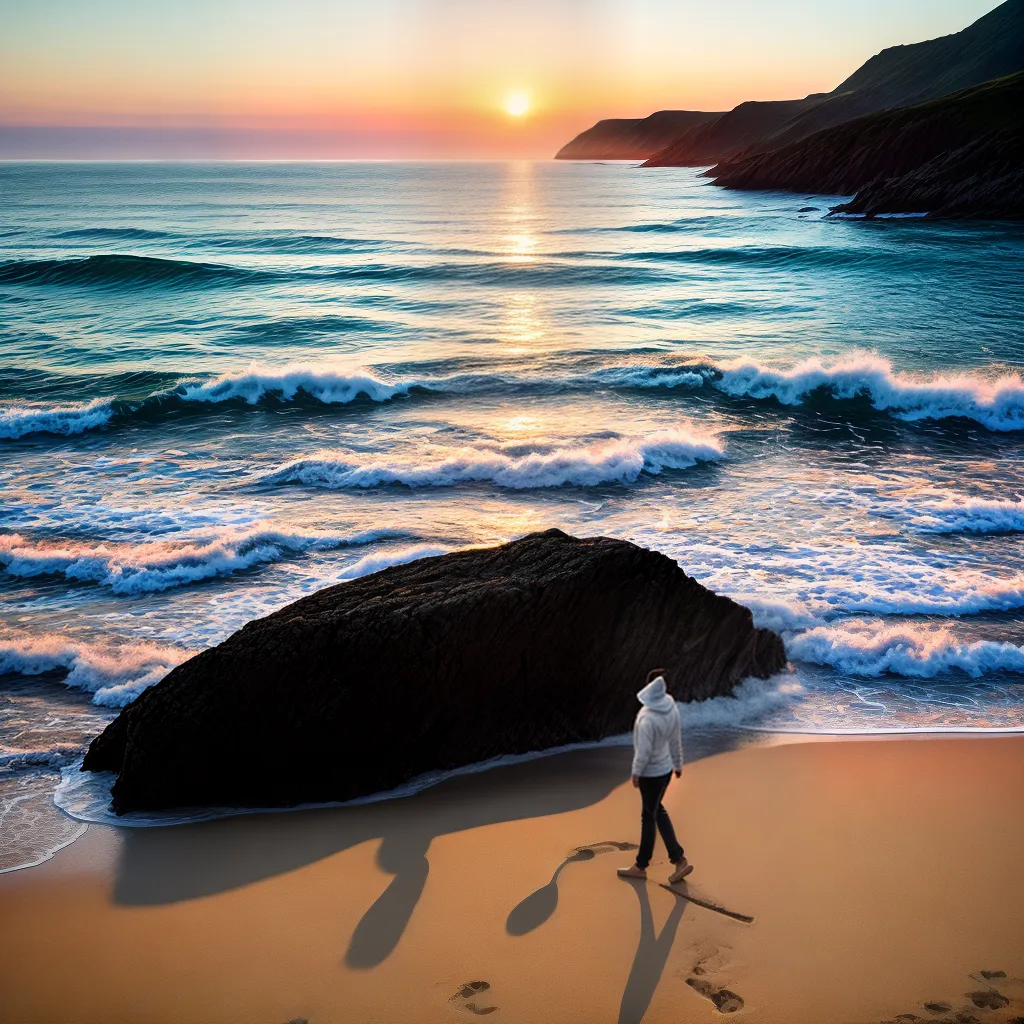 Fotos paz por do sol oceano solidao esperanca