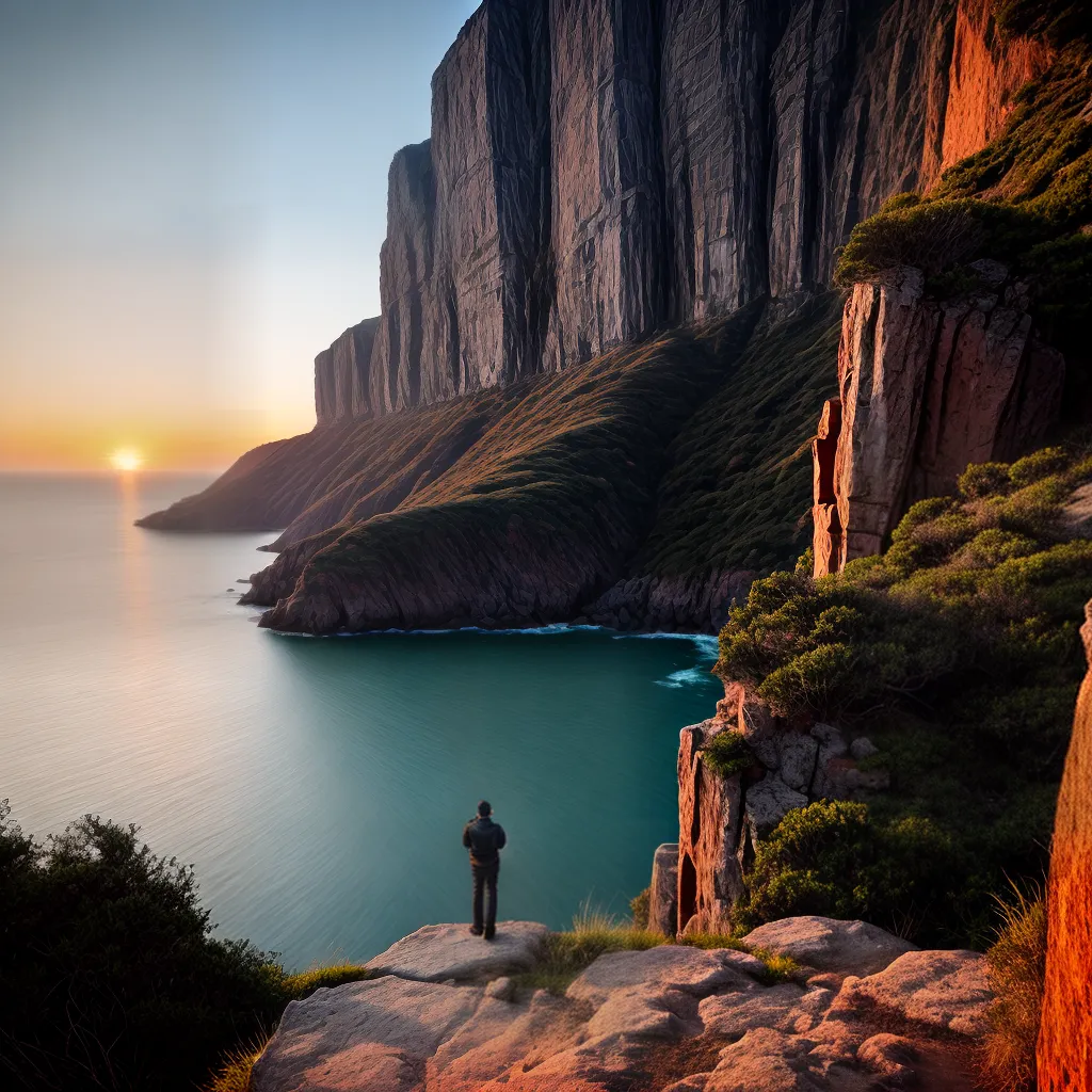 Fotos paz surrender por do sol cliff