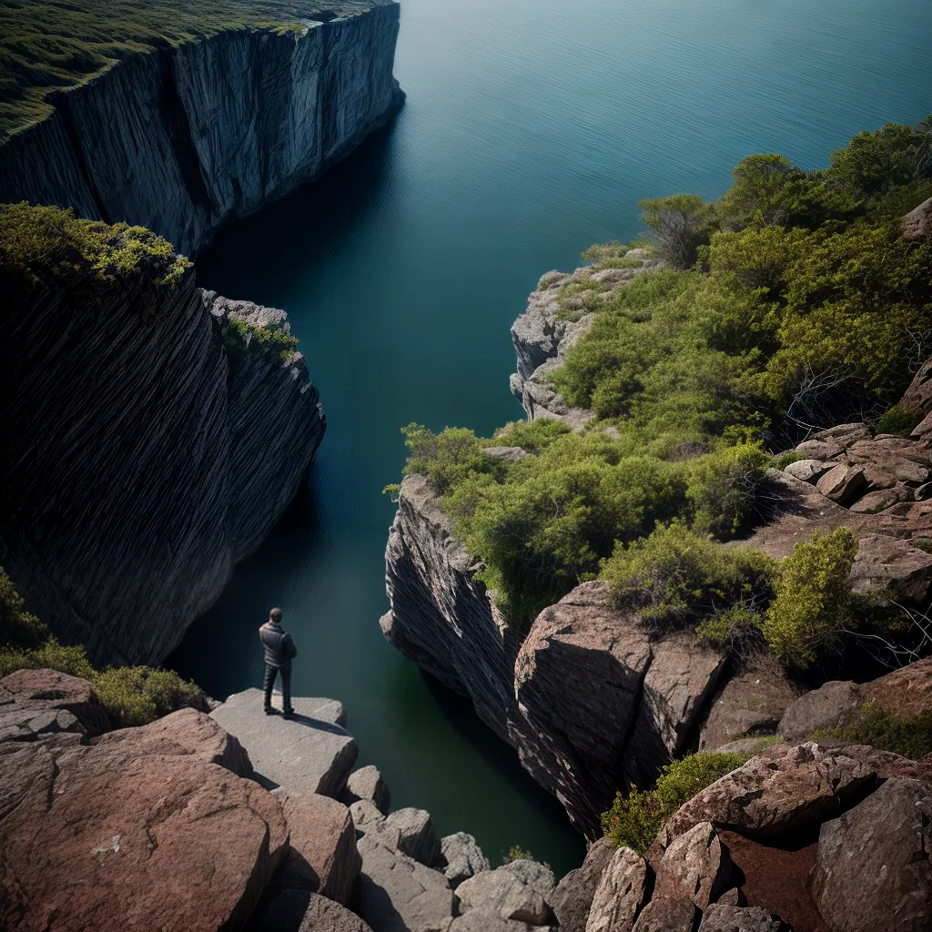 Fotos perigo desobediencia abismo
