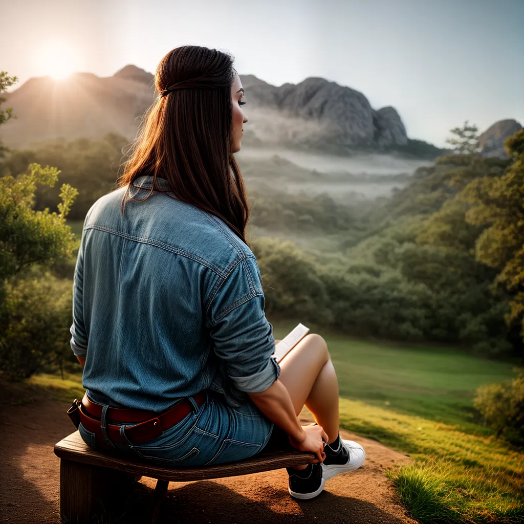Fotos pessoa banco parque biblia sol paz