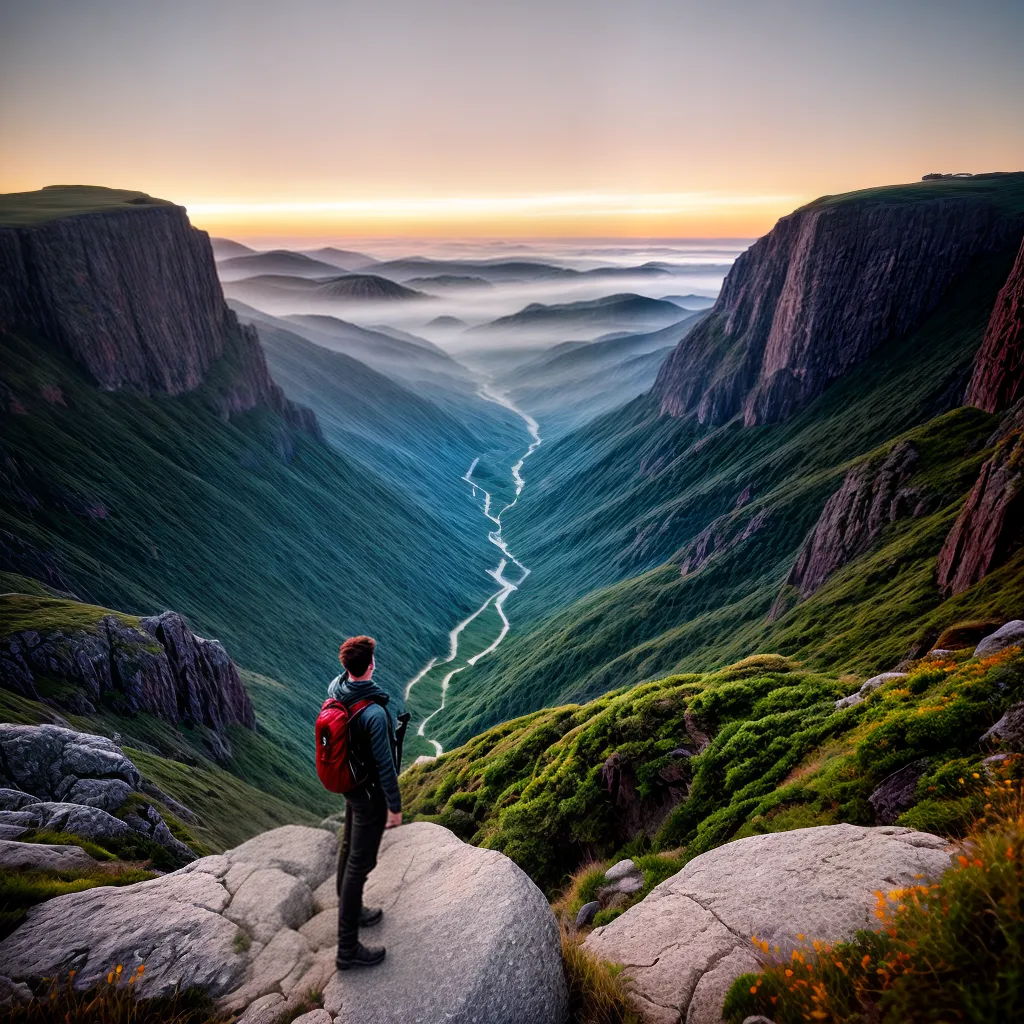 Como Compreender a Ação do Espírito Santo em Nossas Vidas 9 Fotos pessoa beira abismo ceu estrelado