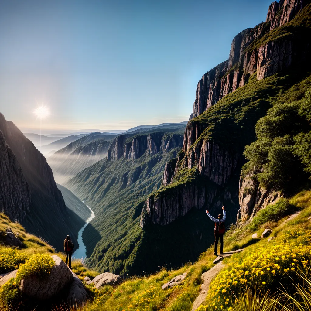 Entendendo o papel de Deus como Provedor em nossas vidas 8 Fotos pessoa beira abismo sol natureza