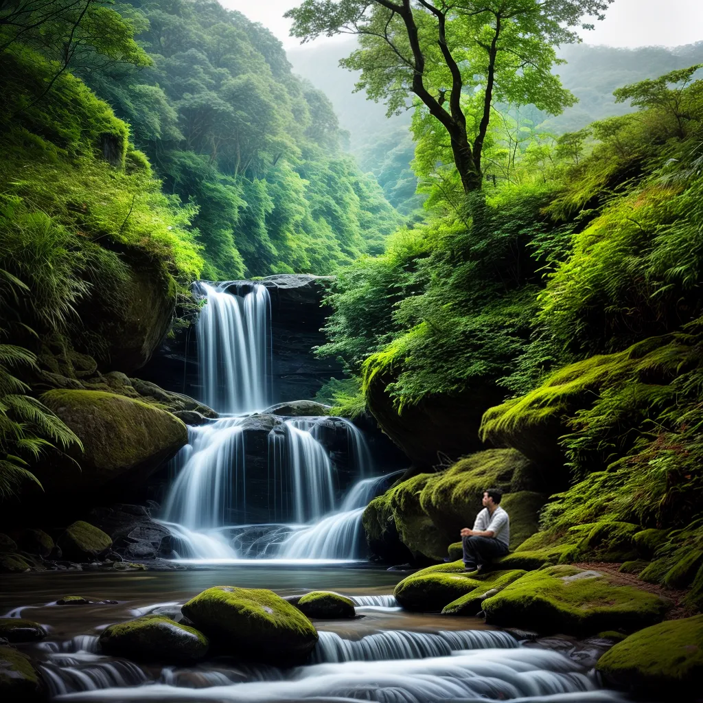 Como manter a piedade em tempos difíceis 8 Fotos pessoa contemplando natureza rio paz