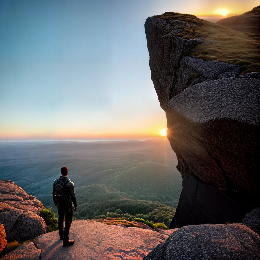 Por que a esperança é a chave para superar desafios 8 Fotos pessoa desafio por do sol horizonte