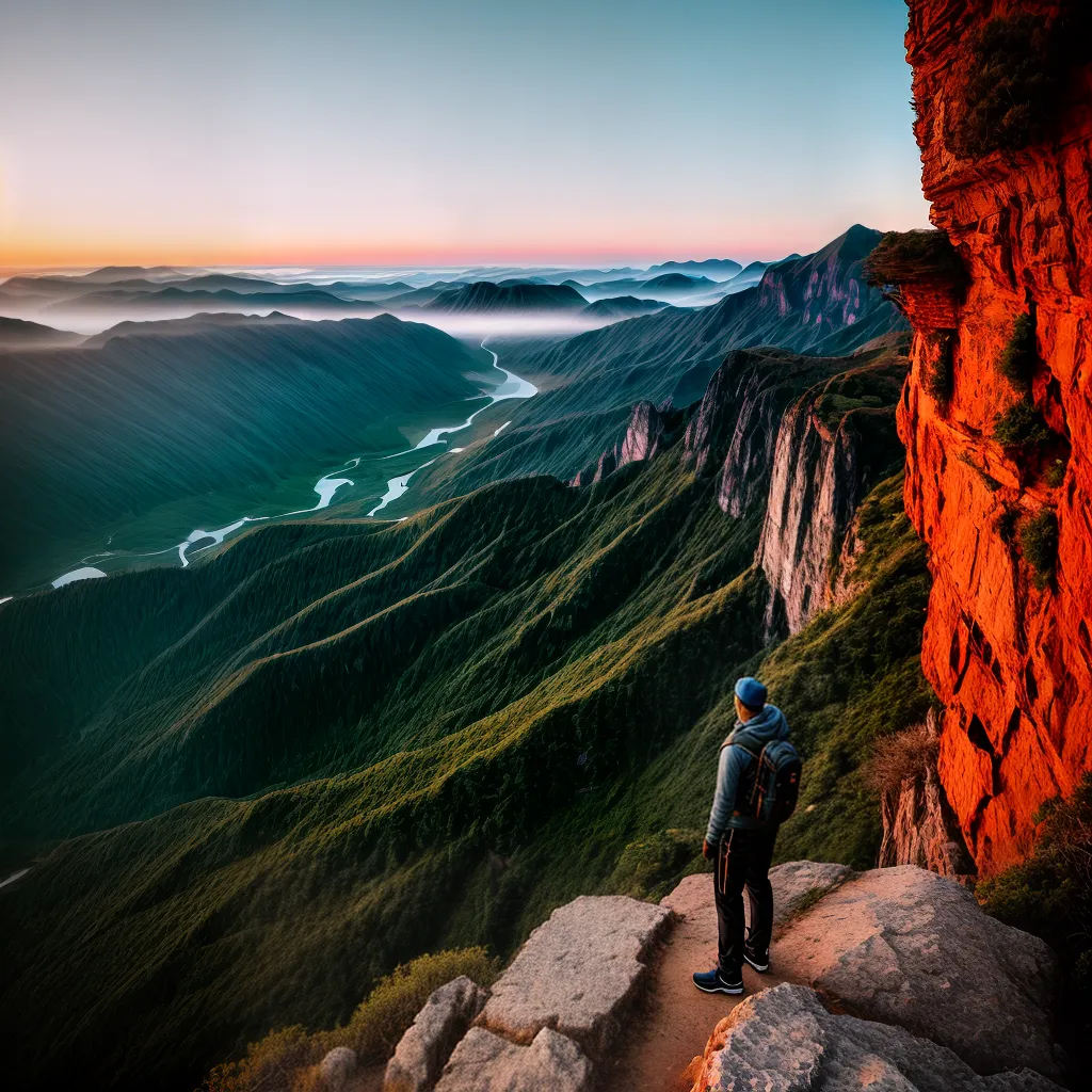 Fotos pessoa desafio por do sol renovacao