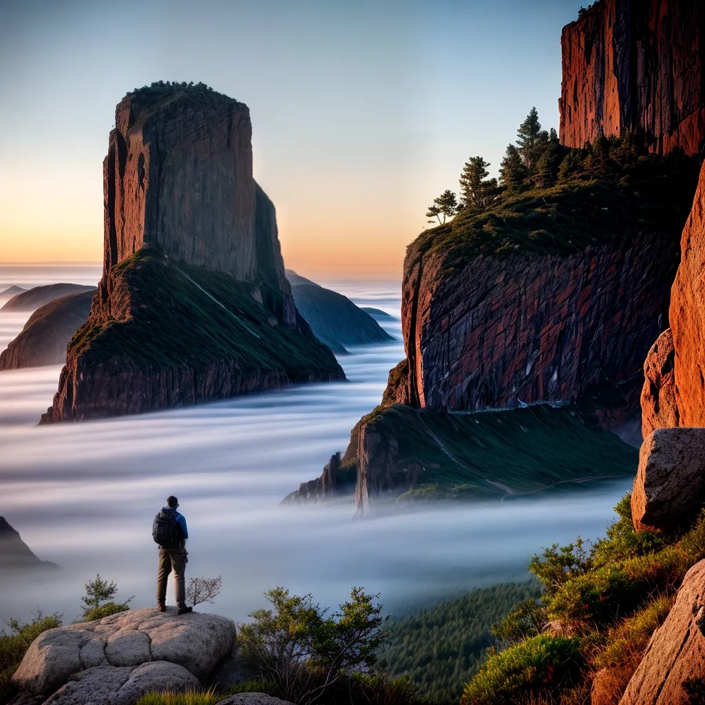 Como Superar a Desesperança na Jornada de Evolução Espiritual. 9 Fotos pessoa desafio por do sol