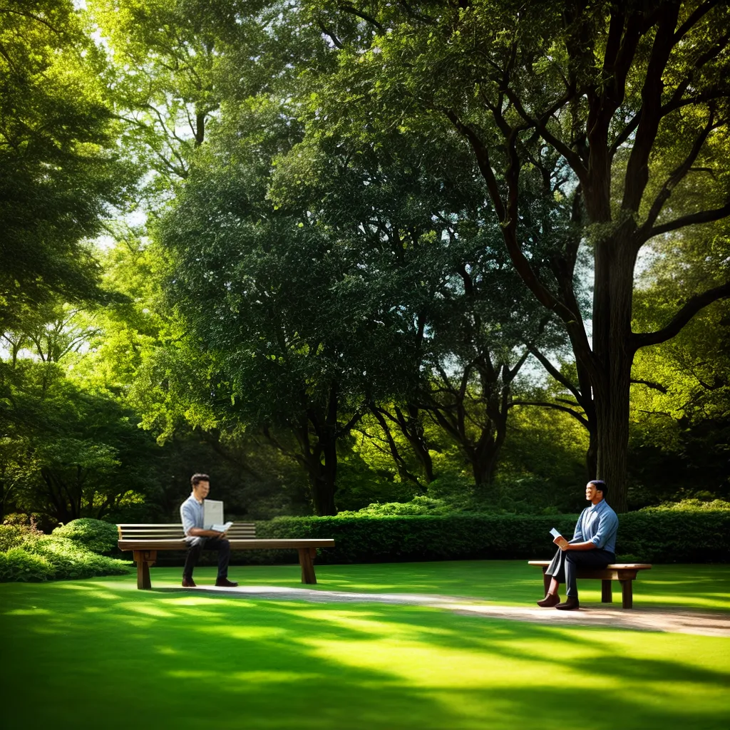 Luciana: como a simplicidade pode ser um exemplo de fé 7 Fotos pessoa leitura jardim natureza paz
