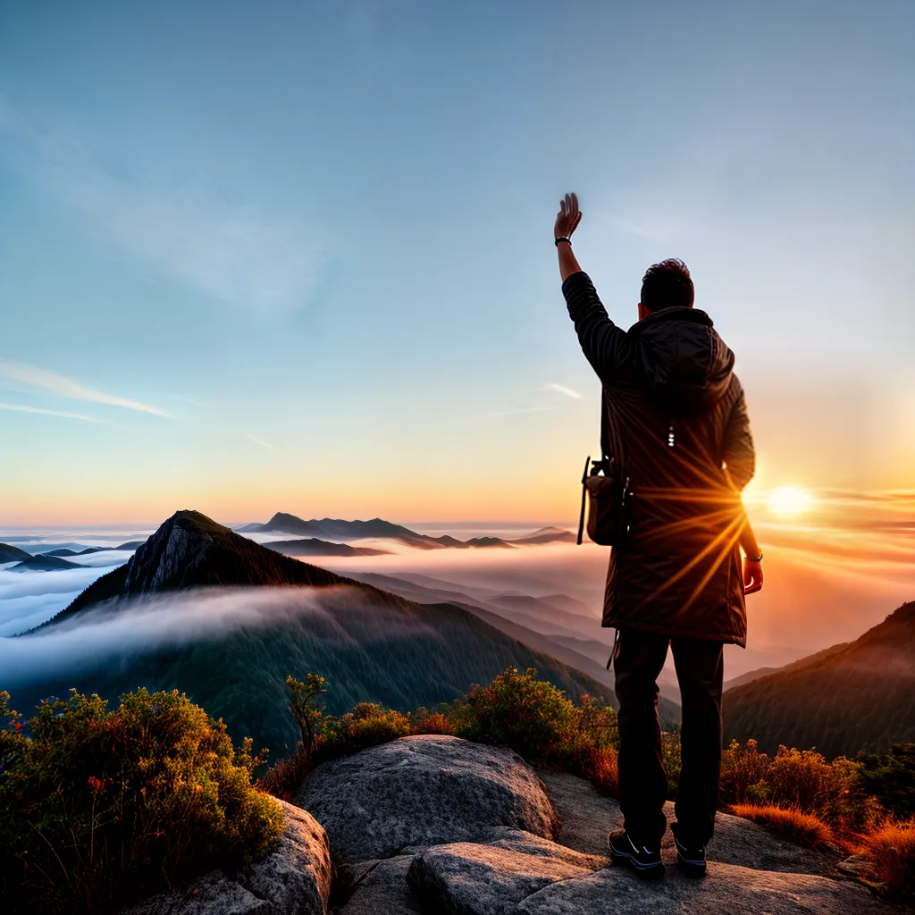 Como Reconhecer as Graças de Deus em Nossa Vida 9 Fotos pessoa montanha por do sol natureza
