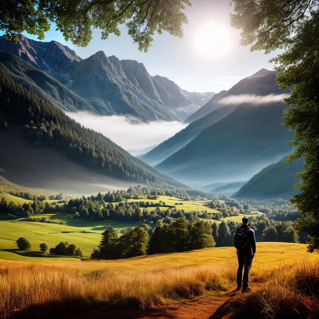 Como cultivar a Fé em tempos difíceis 8 Fotos pessoa oracao campo montanhas sol