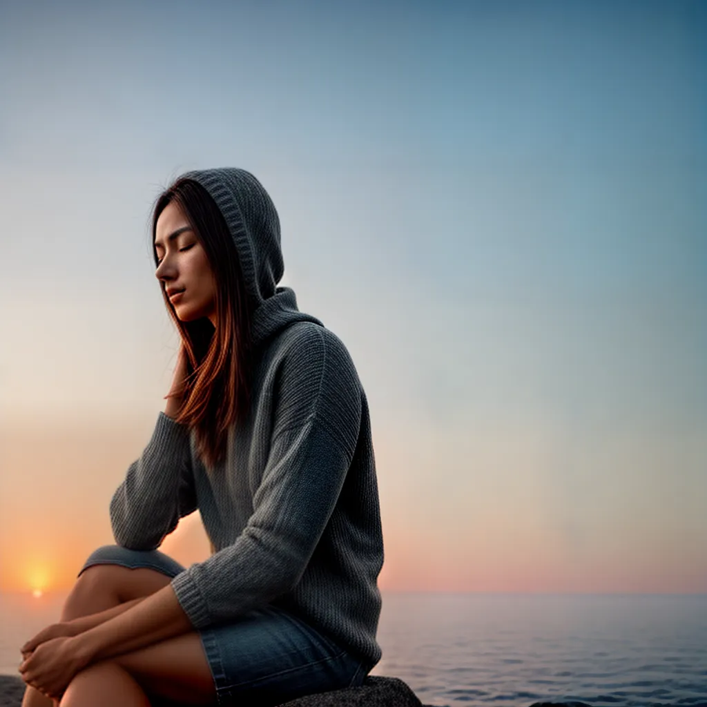 Como a ORAÇÃOZINHA pode mudar sua vida diária 7 Fotos pessoa oracao paz fundo sereno