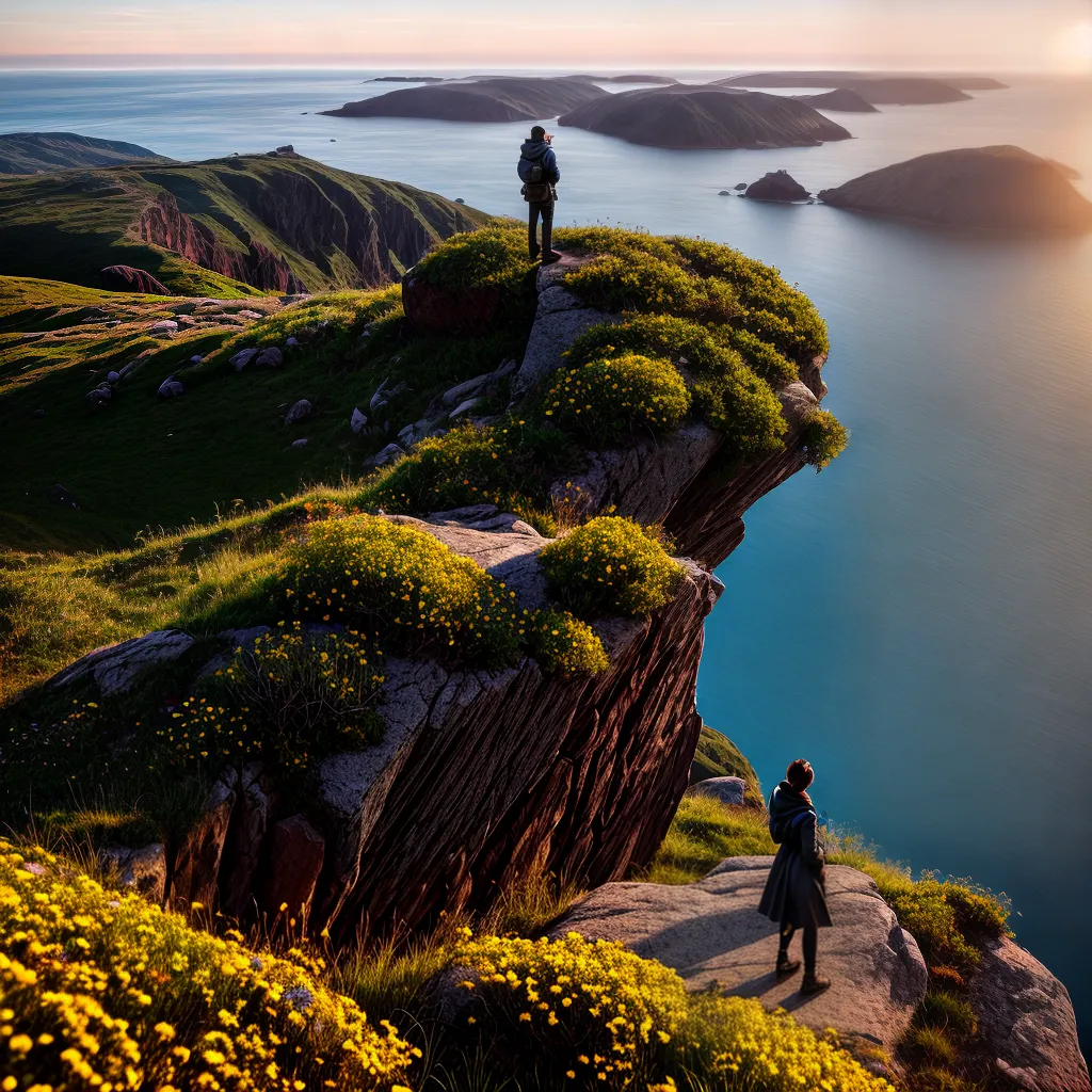 Fotos pessoa por do sol abraco flores