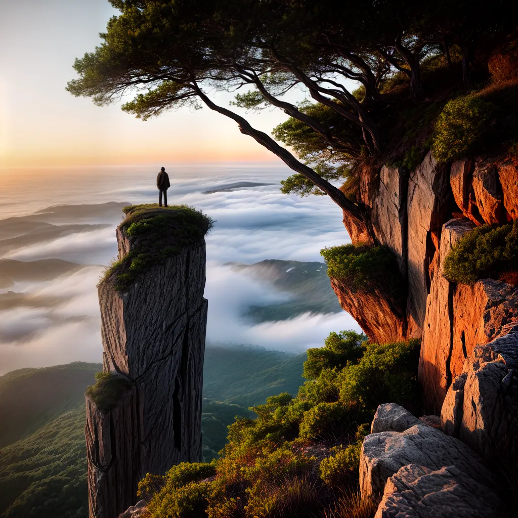 Fotos pessoa por do sol beleza fe 2