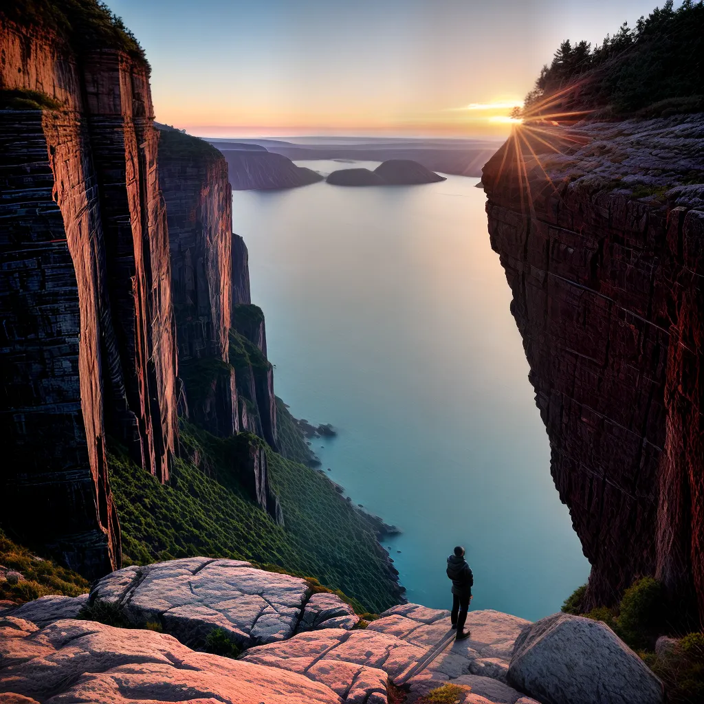Orientação Divina: Como Encontrar o Propósito Celeste para Sua Vida. 9 Fotos pessoa por do sol contemplacao