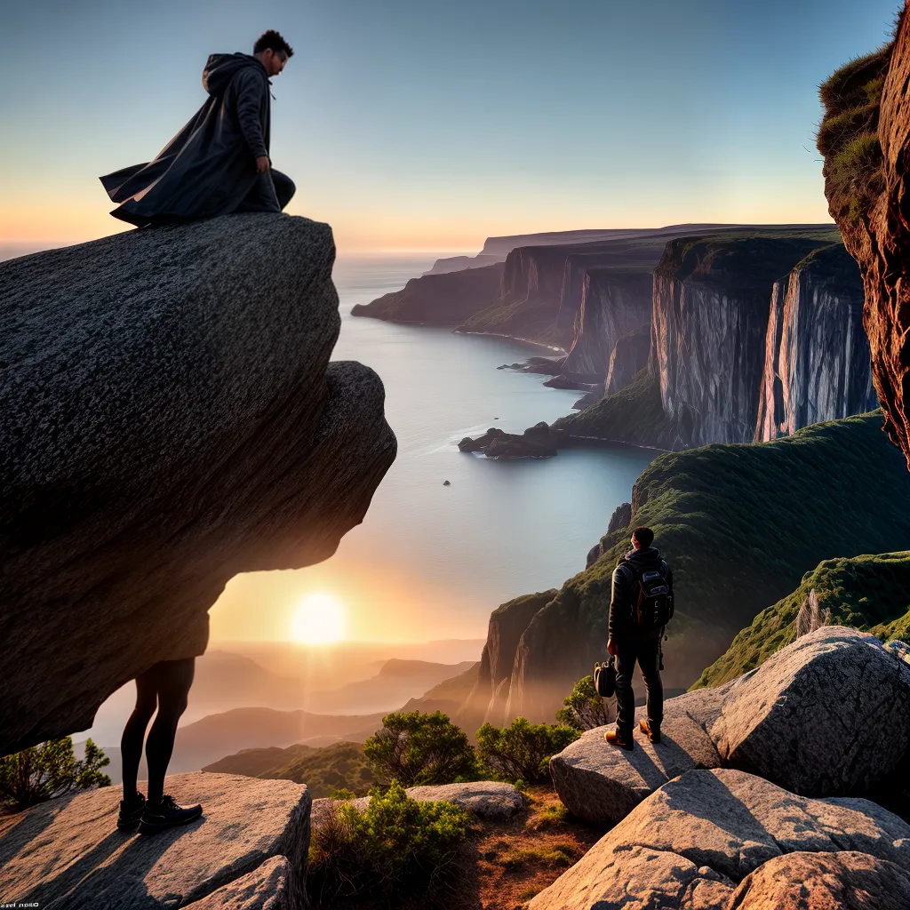 Fotos pessoa por do sol desafio esperanca