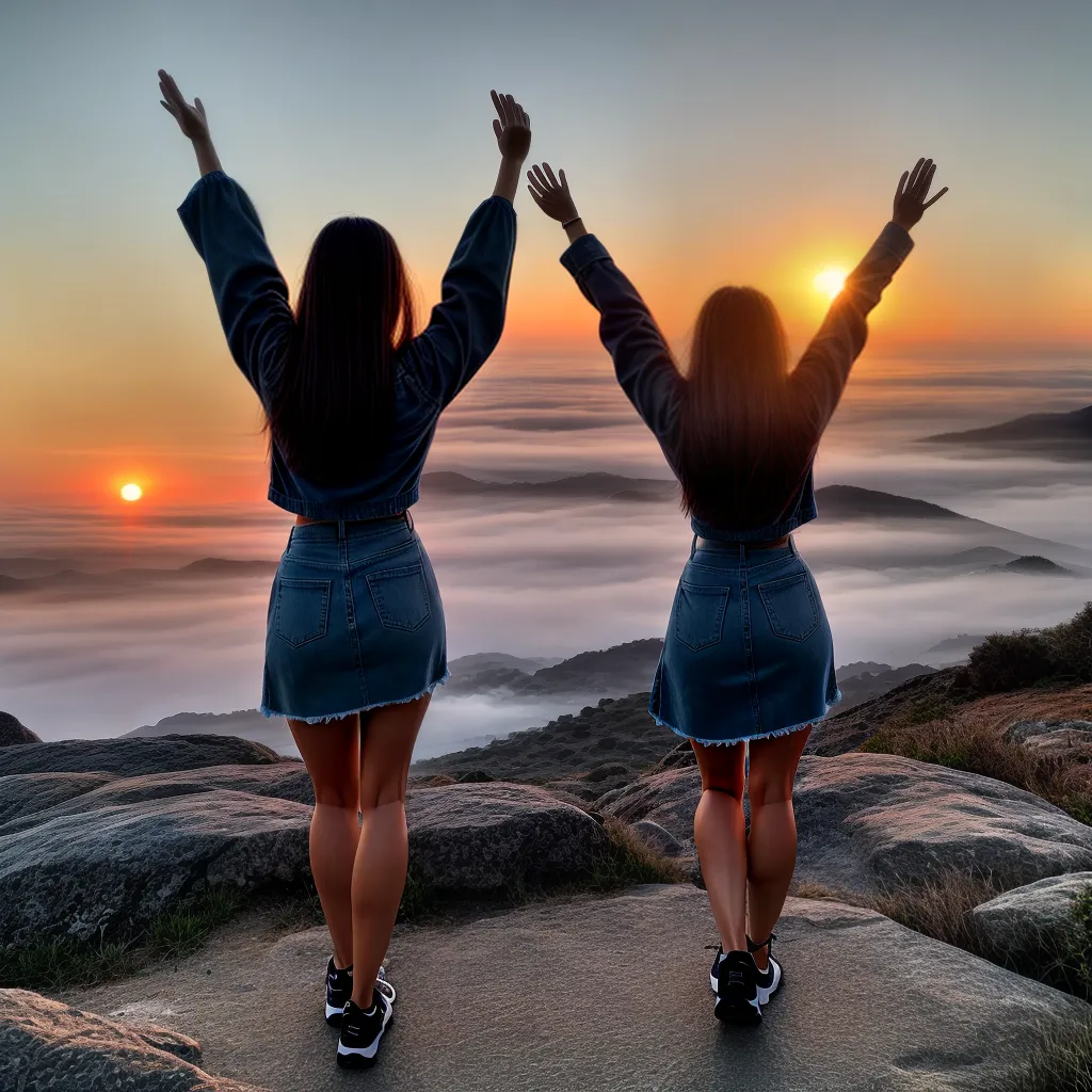 Fotos pessoa por do sol esperanca 2