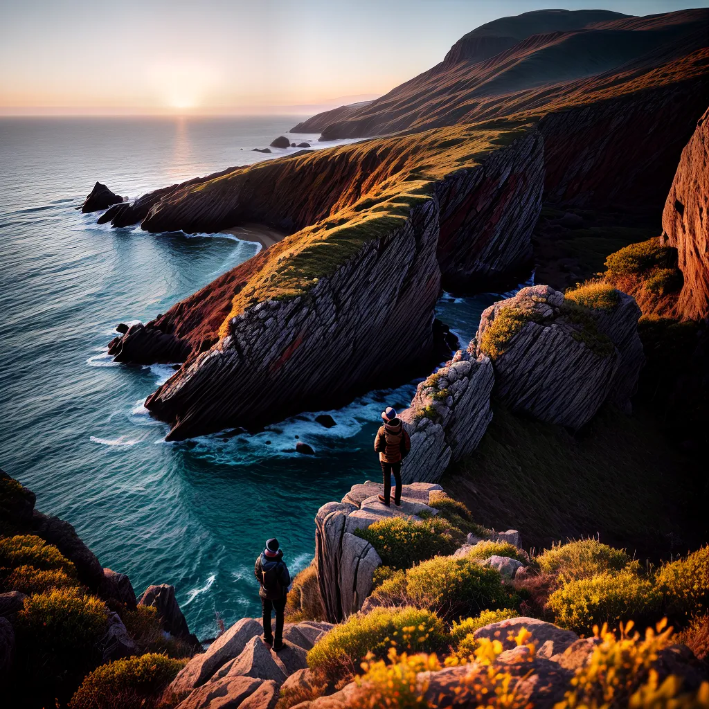 Fotos pessoa por do sol mar esperanca