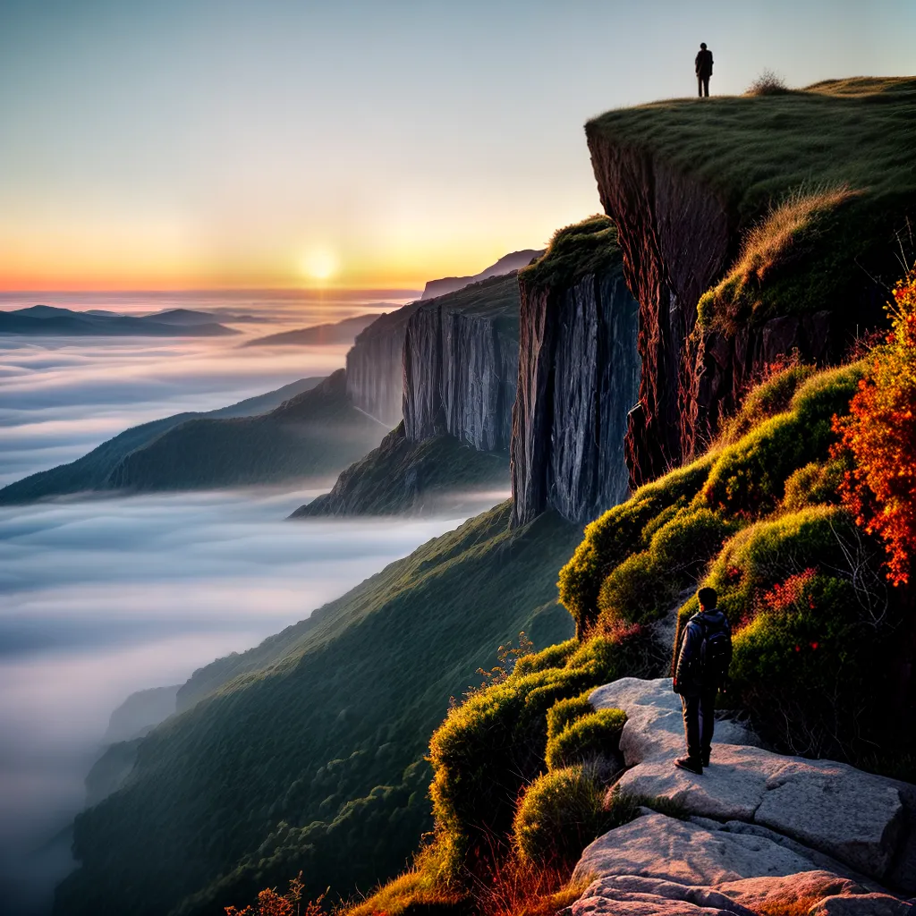 Descubra Como Aumentar a Sua Fé em Tempos Difíceis 6 Fotos pessoa por do sol meditacao cliff