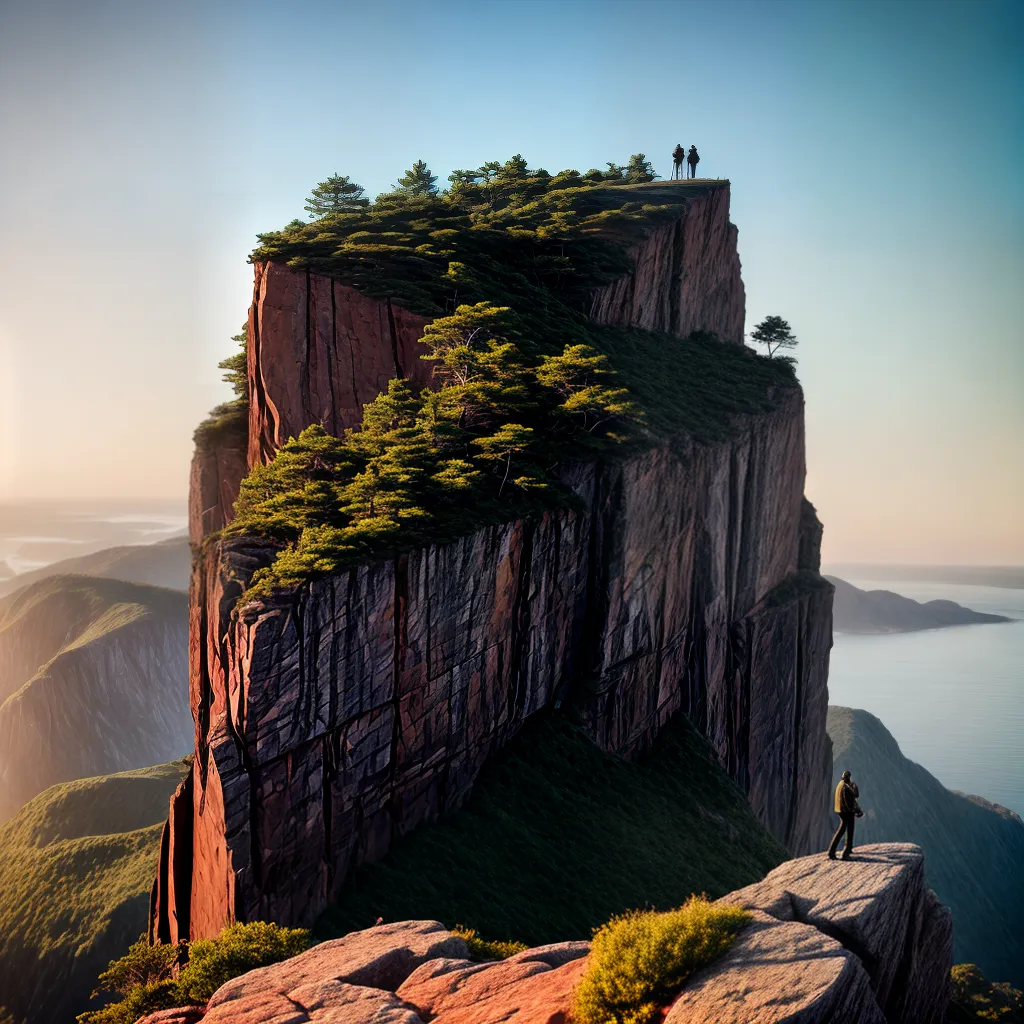 Transformação: Como a Fé Pode Ser um Refúgio em Tempos Difíceis 8 Fotos pessoa por do sol penhasco esperanca