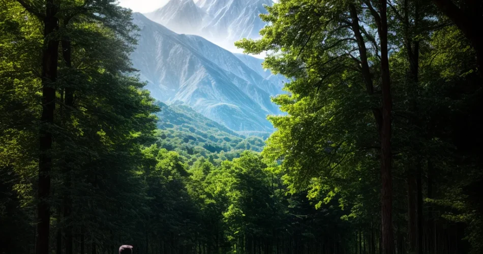Fotos pessoa silencio natureza montanhas