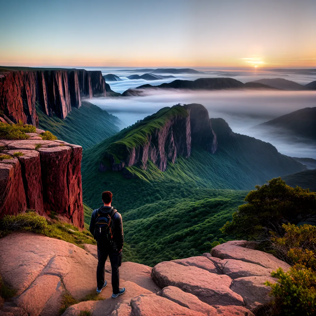 Importância da Fé em Tempos de Crise de Esperança e Renovação. 6 Fotos pessoa silhueta por do sol encosta