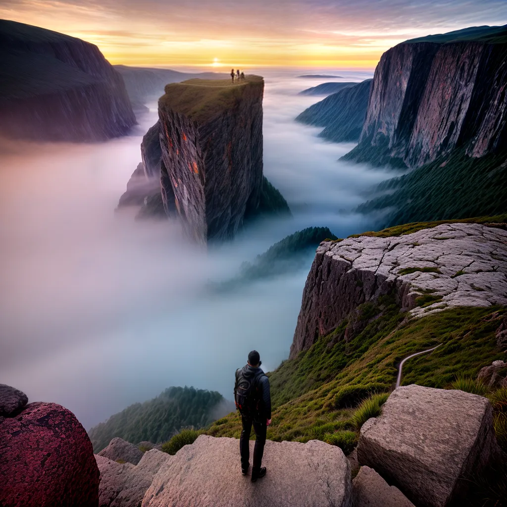 Fotos pessoa vitoria por do sol desafios