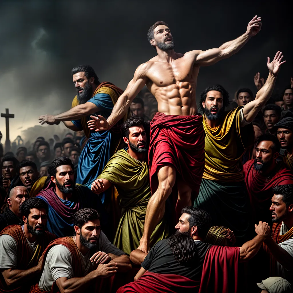 O ministério apostólico de Paulo: o que podemos aprender? 9 Fotos pintura sao paulo pregando multidao