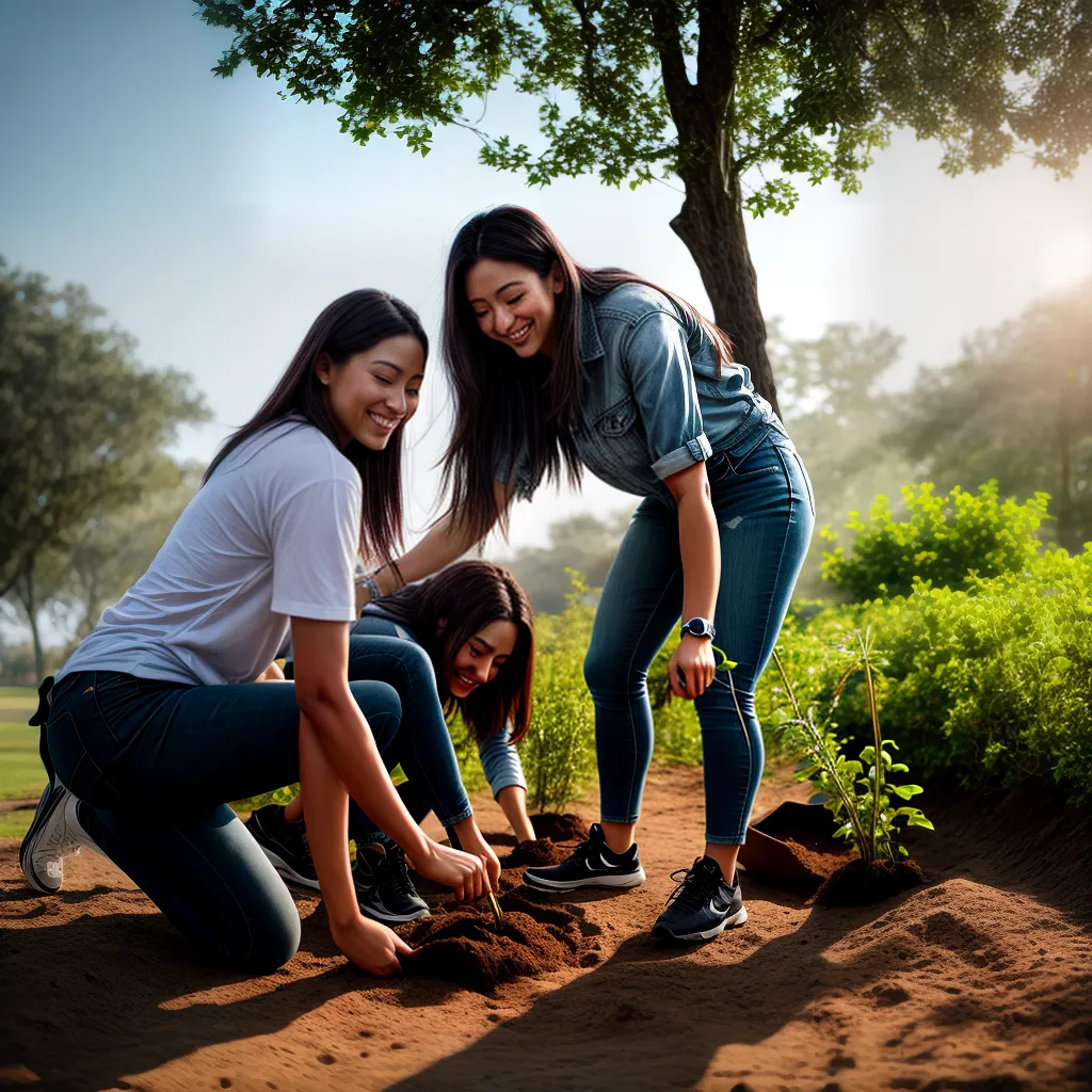 Como desenvolver Qualidades Sustentáveis na juventude. 7 Fotos planta jovens sustentavel sorriso