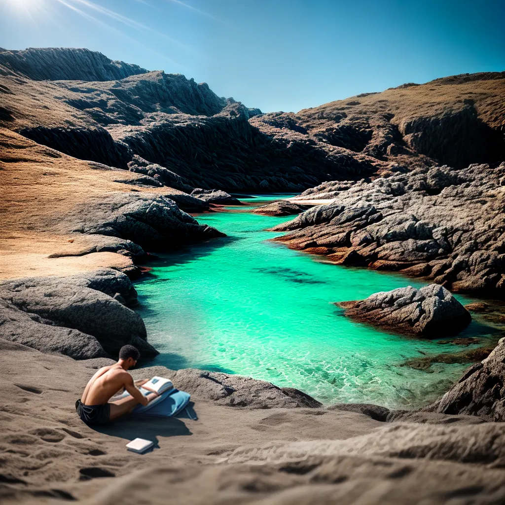 Como lidar com a ansiedade na vida cristã: ensinamentos bíblicos e práticos 9 Fotos praia serena leitura biblia oracao